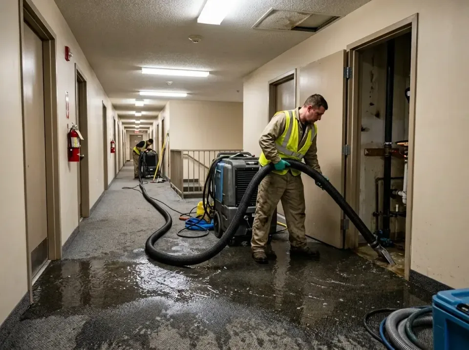 multi-unit-apartment-hallway-f-005 — frequently asked questions, Emergency Burst Pipe Water Extraction & Removal in Orchard…